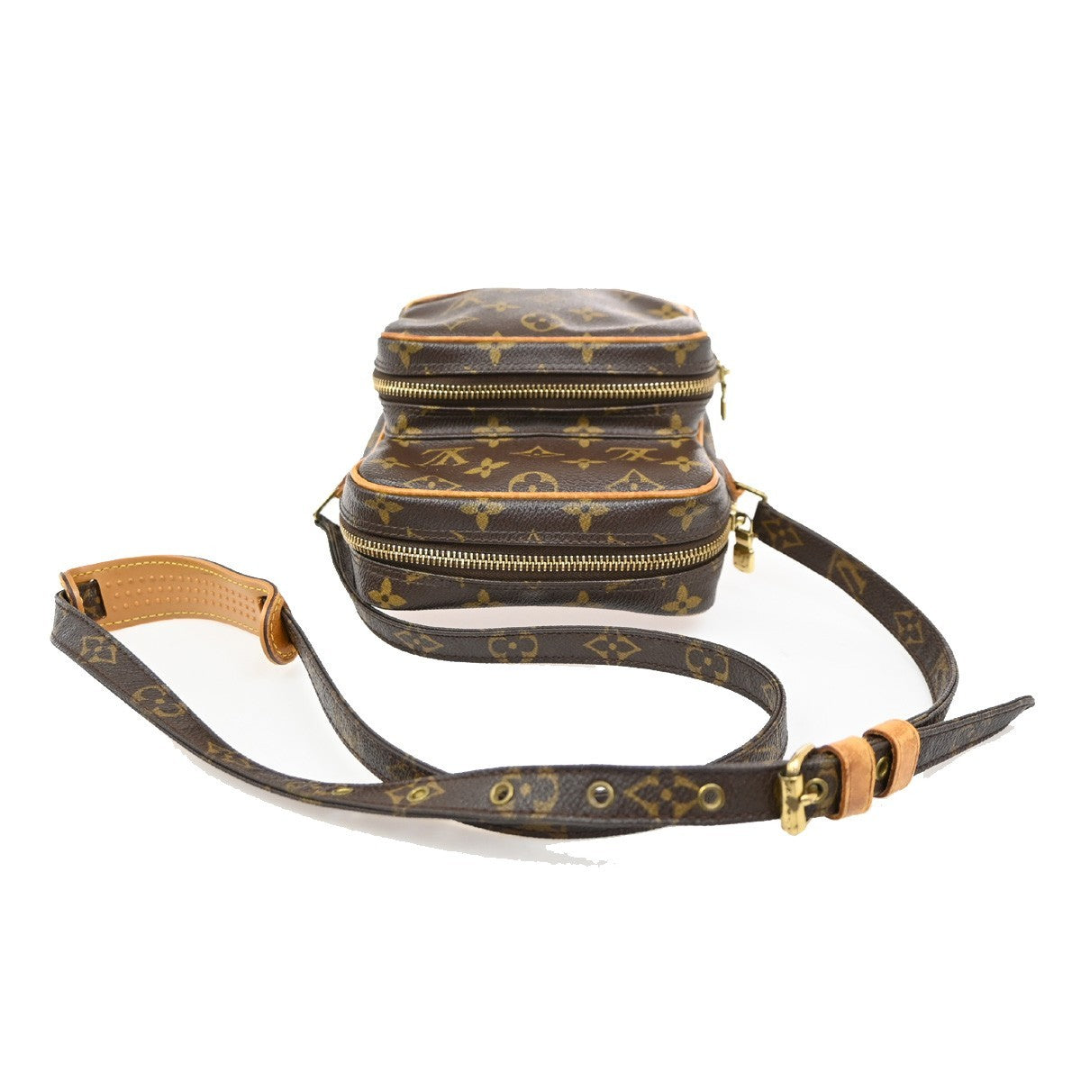 LOUIS VUITTON Amazon Crossbody Shoulder Bag Monogram Leather USA M45236 73KD176
