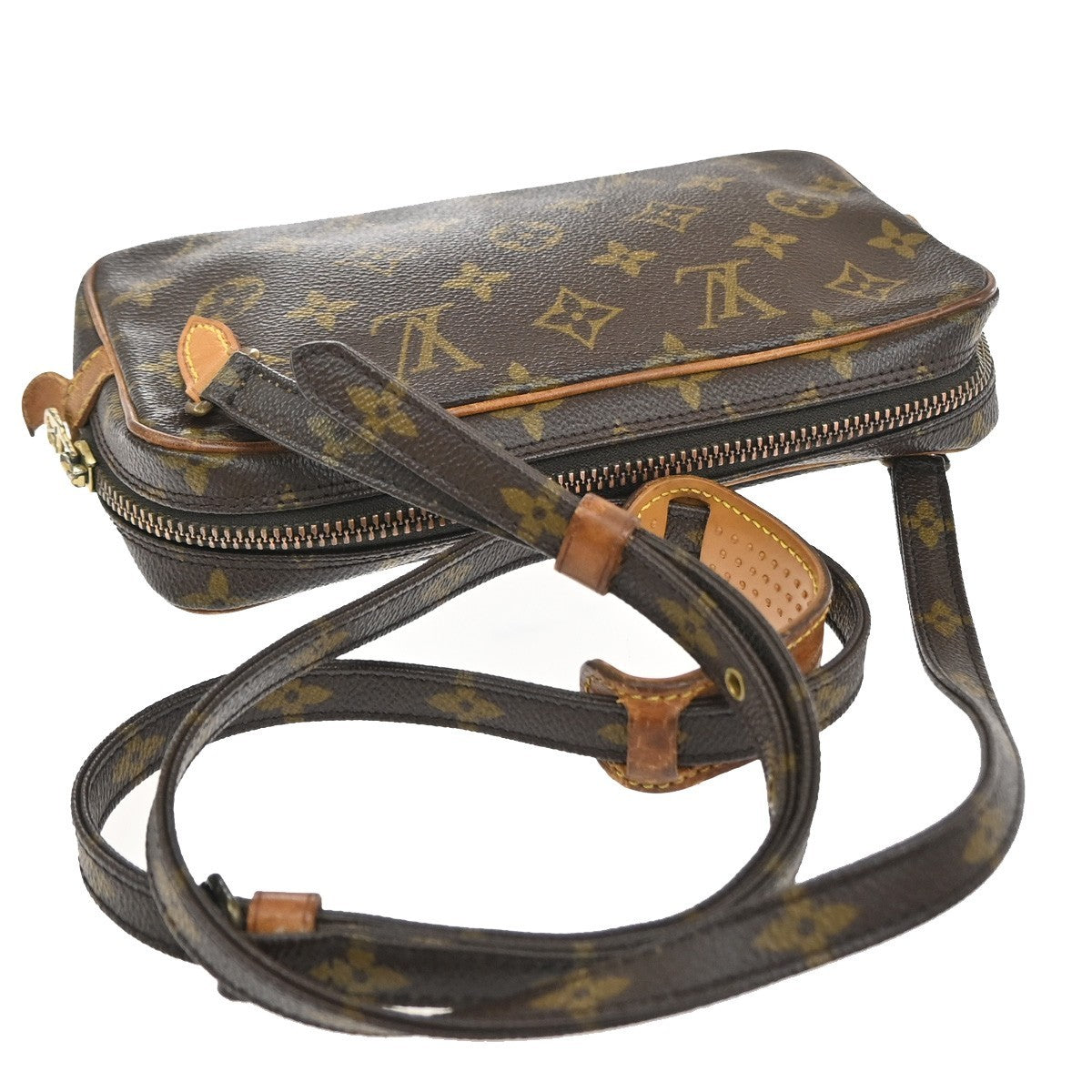 LOUIS VUITTON Marly Bandouliere Shoulder Bag Monogram Leather BN M51828 85YJ210
