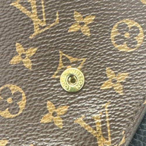 LOUIS VUITTON Portefeuille  Double V Long Bifold Wallet Monogram M64319 62AA124