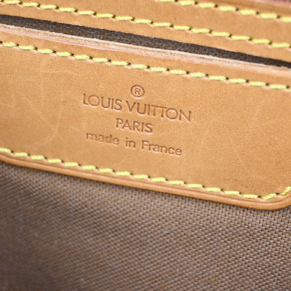LOUIS VUITTON Flanerie 45 Shoulder Bag Monogram Leather Brown M51115 79KC823