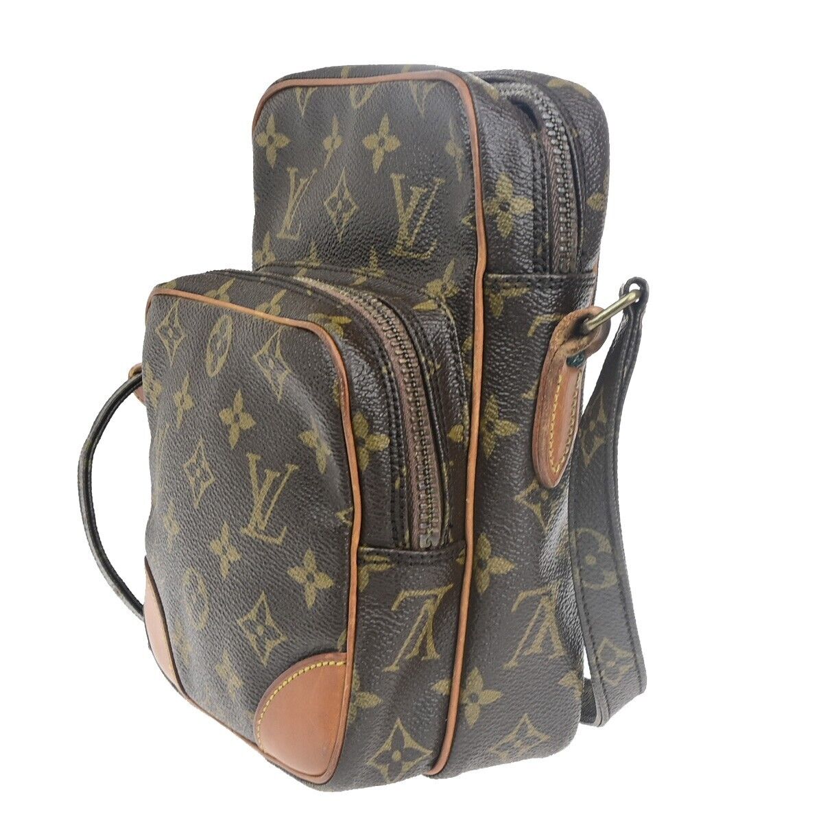 LOUIS VUITTON Amazon Crossbody Shoulder Bag Monogram Leather BN M45236 37HC016
