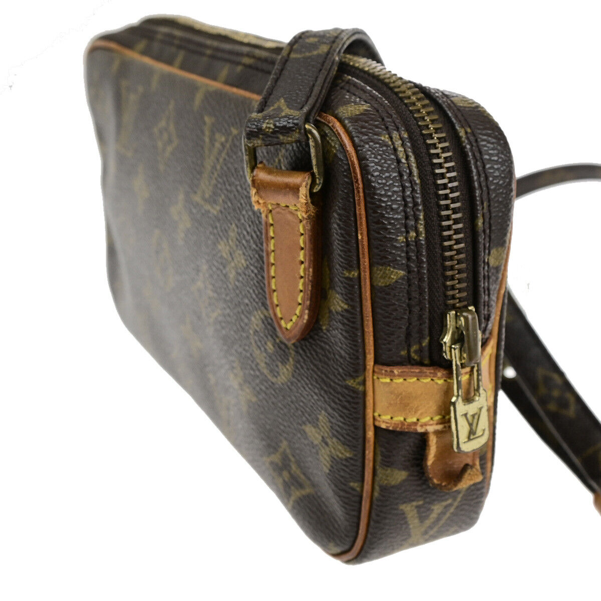 LOUIS VUITTON Marly Bandouliere Shoulder Bag Monogram Leather BN M51828 33SJ184