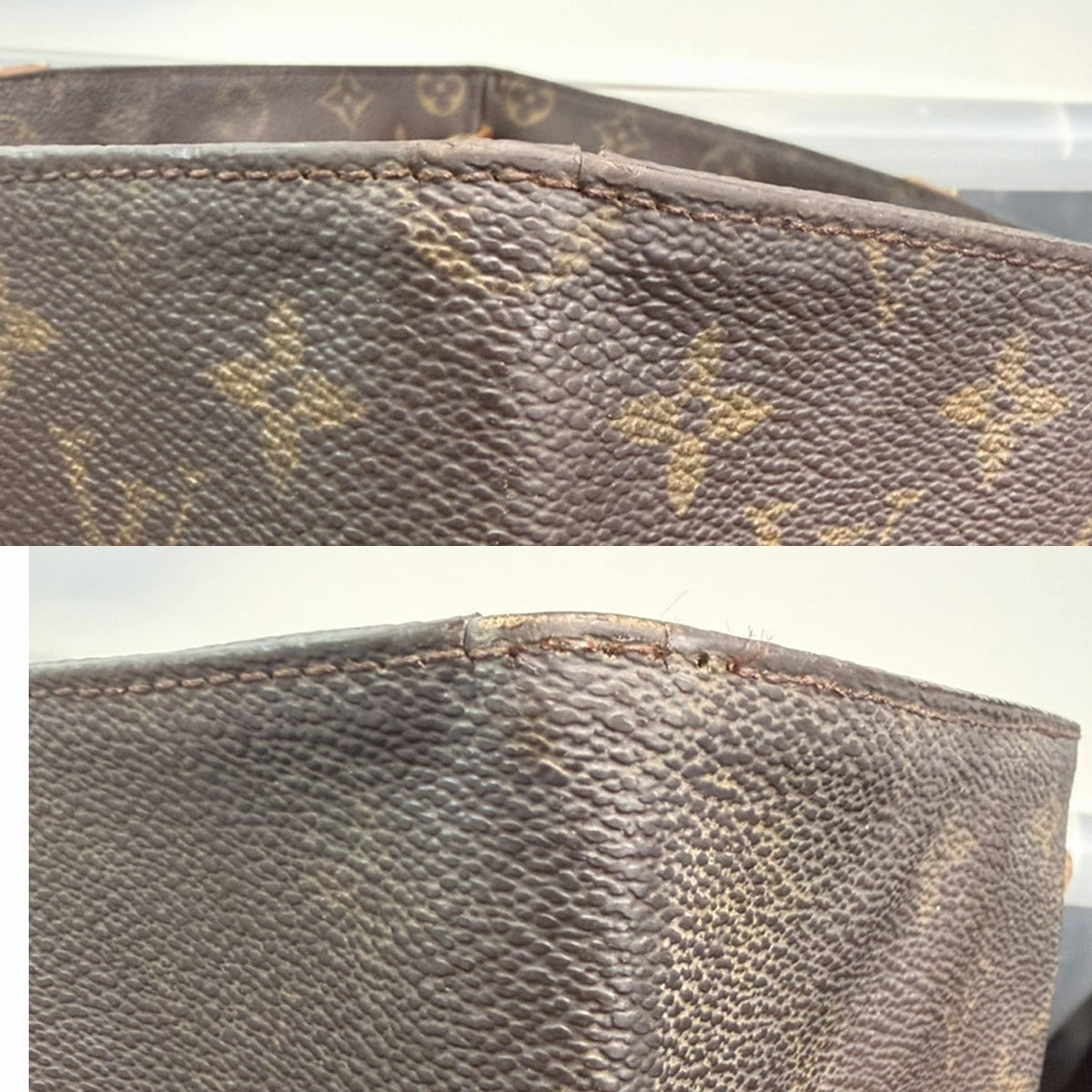 LOUIS VUITTON Sac Shopping Shoulder Tote Bag Monogram Leather BN M51108 61YJ235