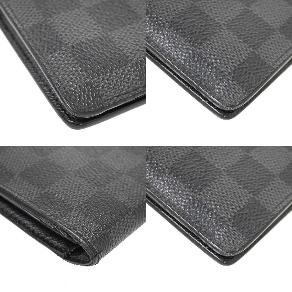 LOUIS VUITTON Portefeuille Brazza Bifold Wallet Damier Graphite N62665 66SH642