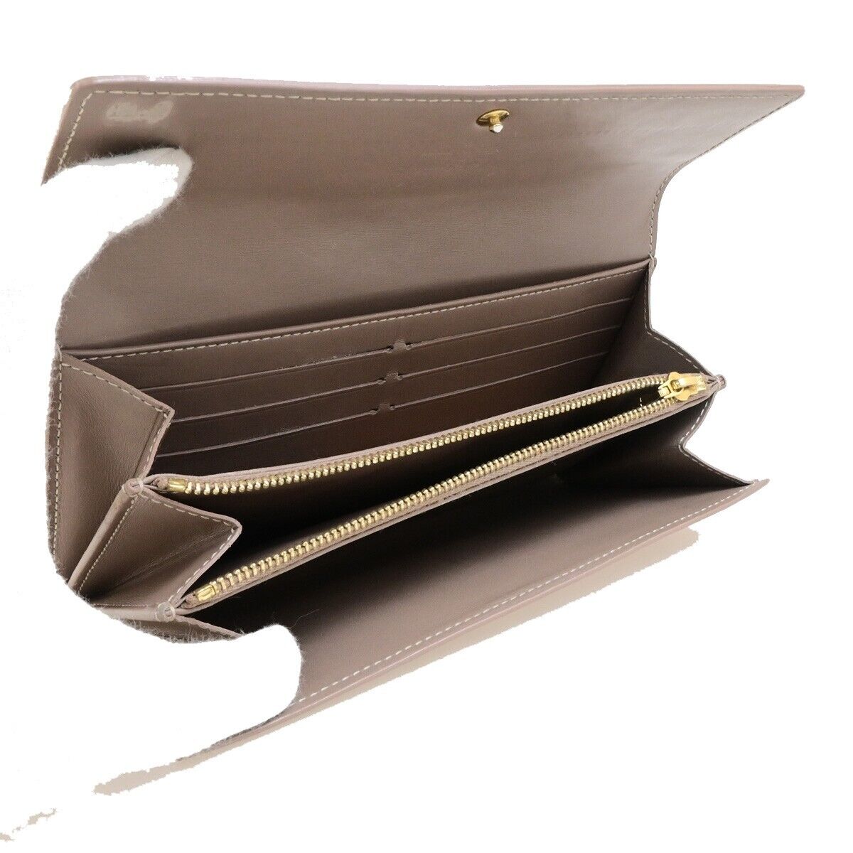 LOUIS VUITTON Portefeuille Sarah Wallet Monogram Vernis Beige M91764 02FB332