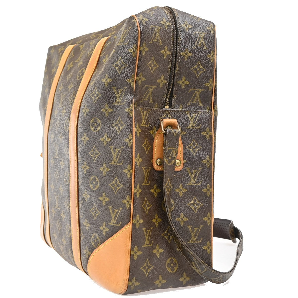 LOUIS VUITTON Grand Marceau Shoulder Bag Monogram Leather Brown M45222 36EF619