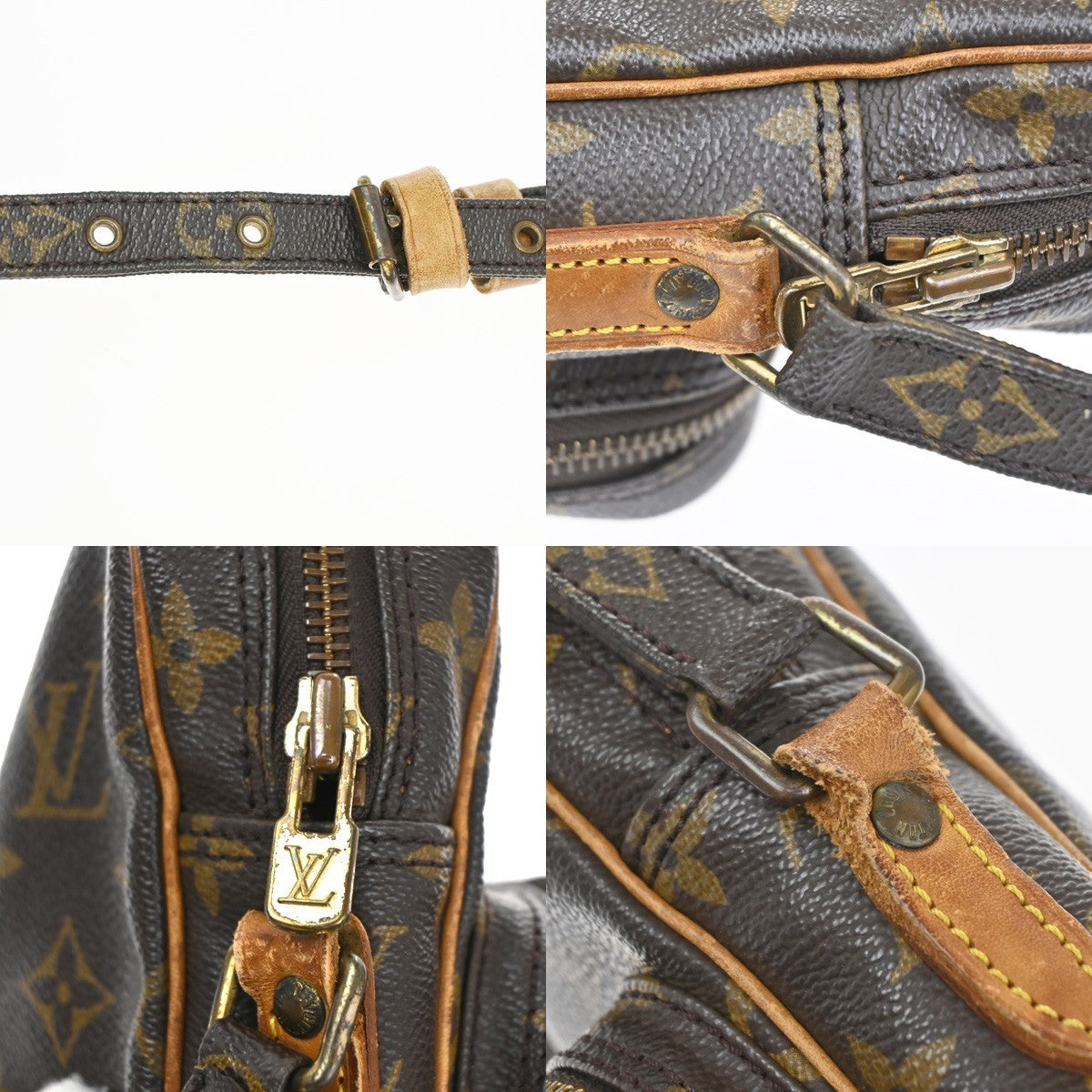 LOUIS VUITTON Amazon Crossbody Shoulder Bag Monogram Leather BN M45236 36KC267