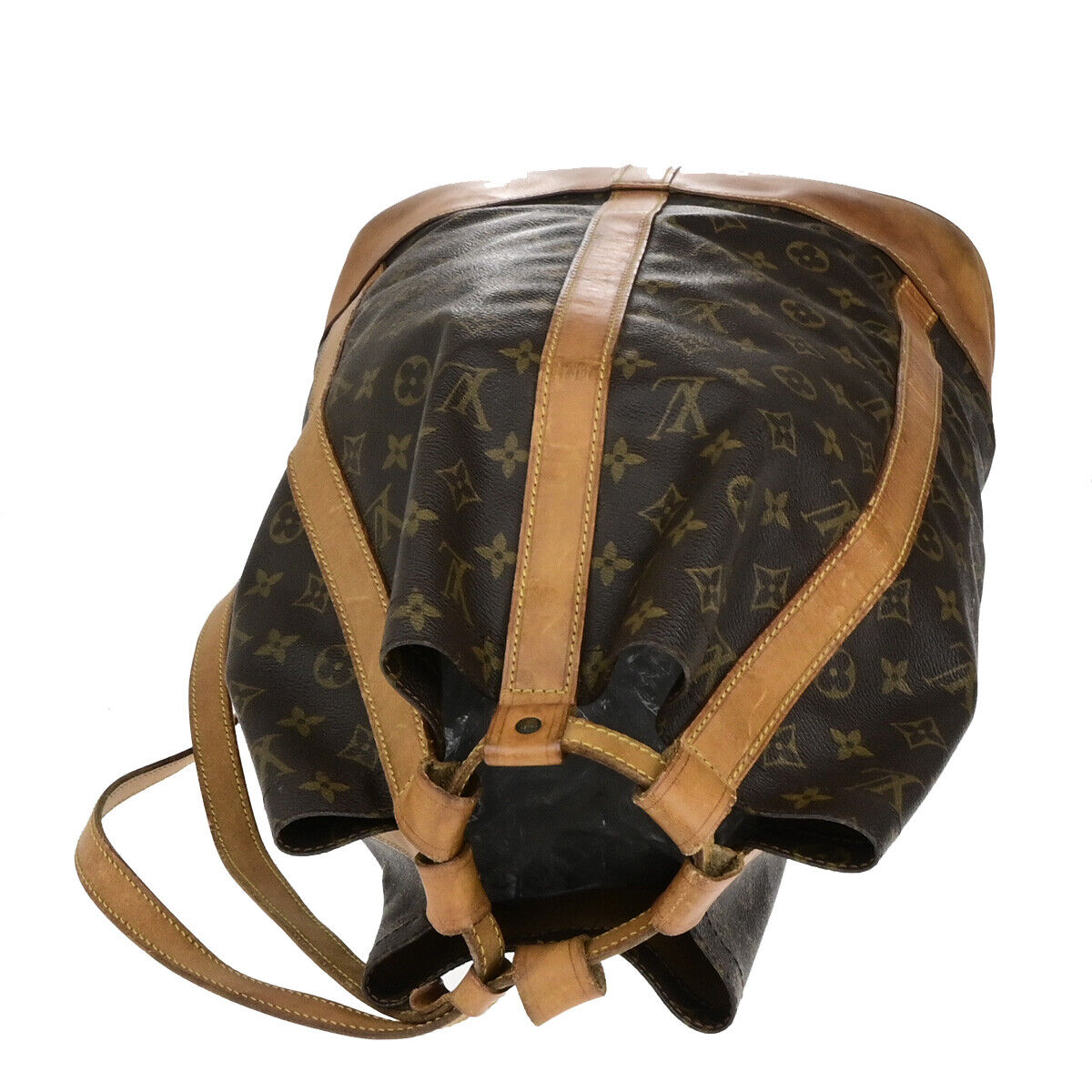 LOUIS VUITTON LV Randonnee GM Shoulder Bag Monogram Leather Brown M42244 31YG688