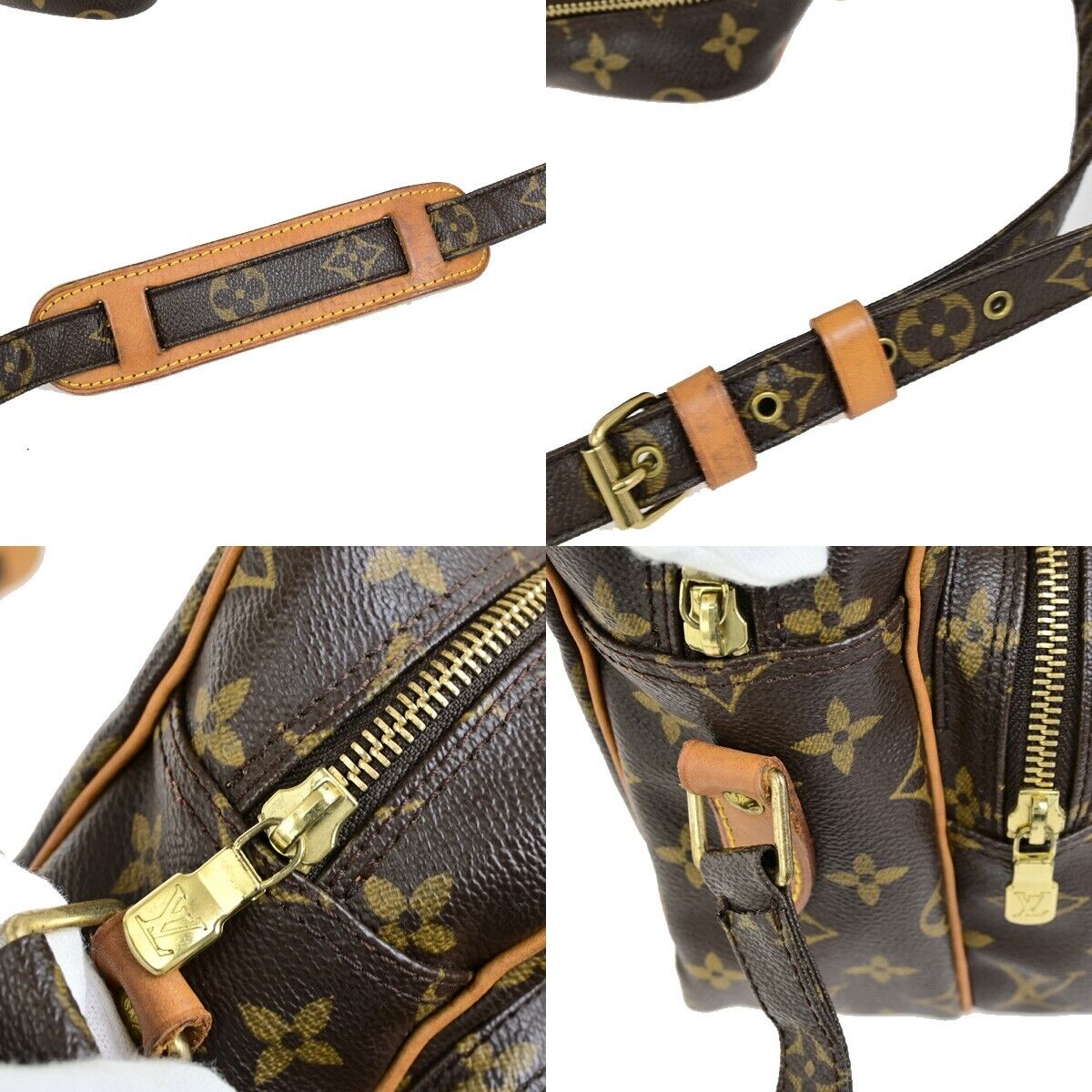 LOUIS VUITTON Nile Crossbody Shoulder Bag Monogram Leather Brown M45244 84FB270