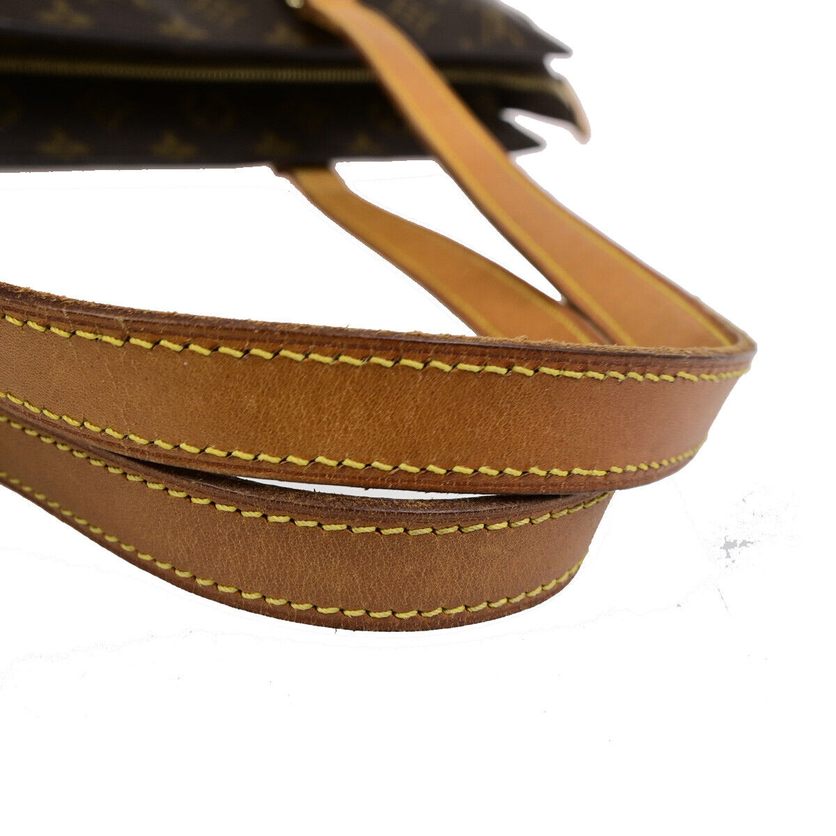 LOUIS VUITTON BABYLONE Shoulder Bag Monogram Leather Brown France M51102 77SJ508