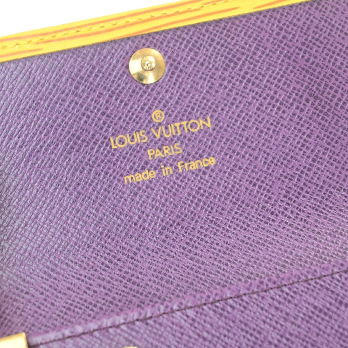 LOUIS VUITTON Multicles 6 Key Case Wallet  Epi leather Yellow M63819  07RQ091