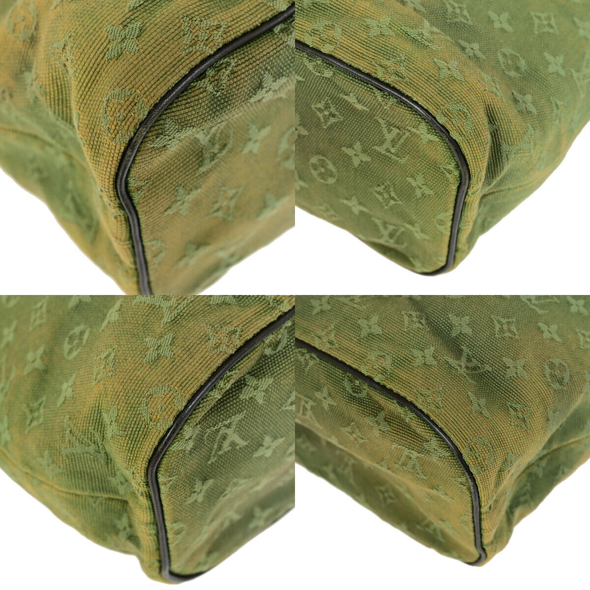 LOUIS VUITTON Lucille GM Shoulder Bag Monogram Mini Canvas Khaki M92681 68YF599