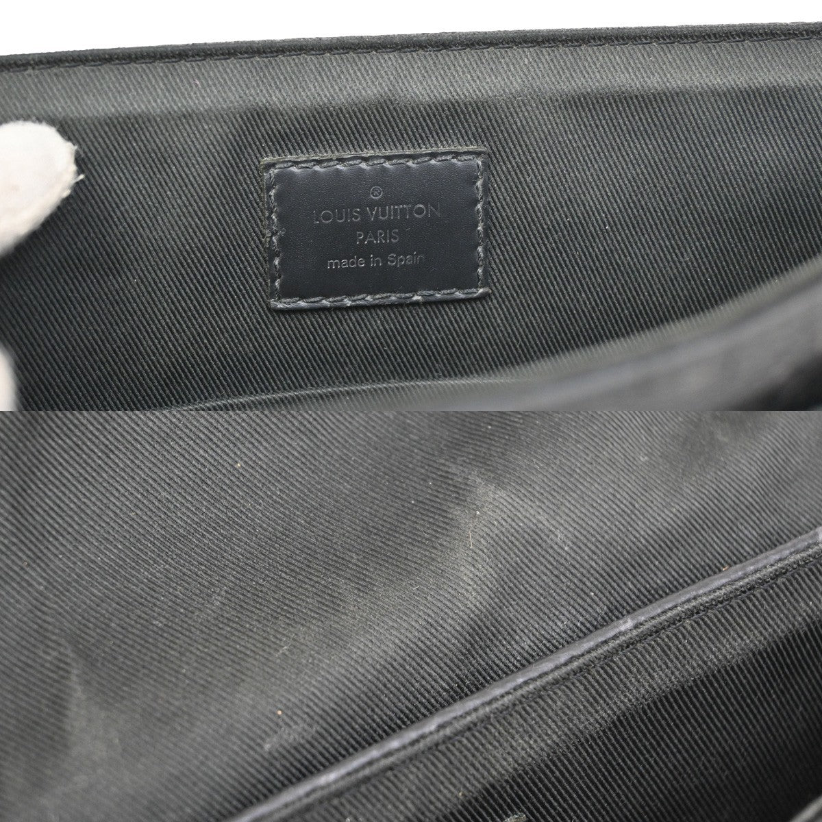 LOUIS VUITTON District PM Shoulder Bag Monogram Eclipse Black M45272 32YH836