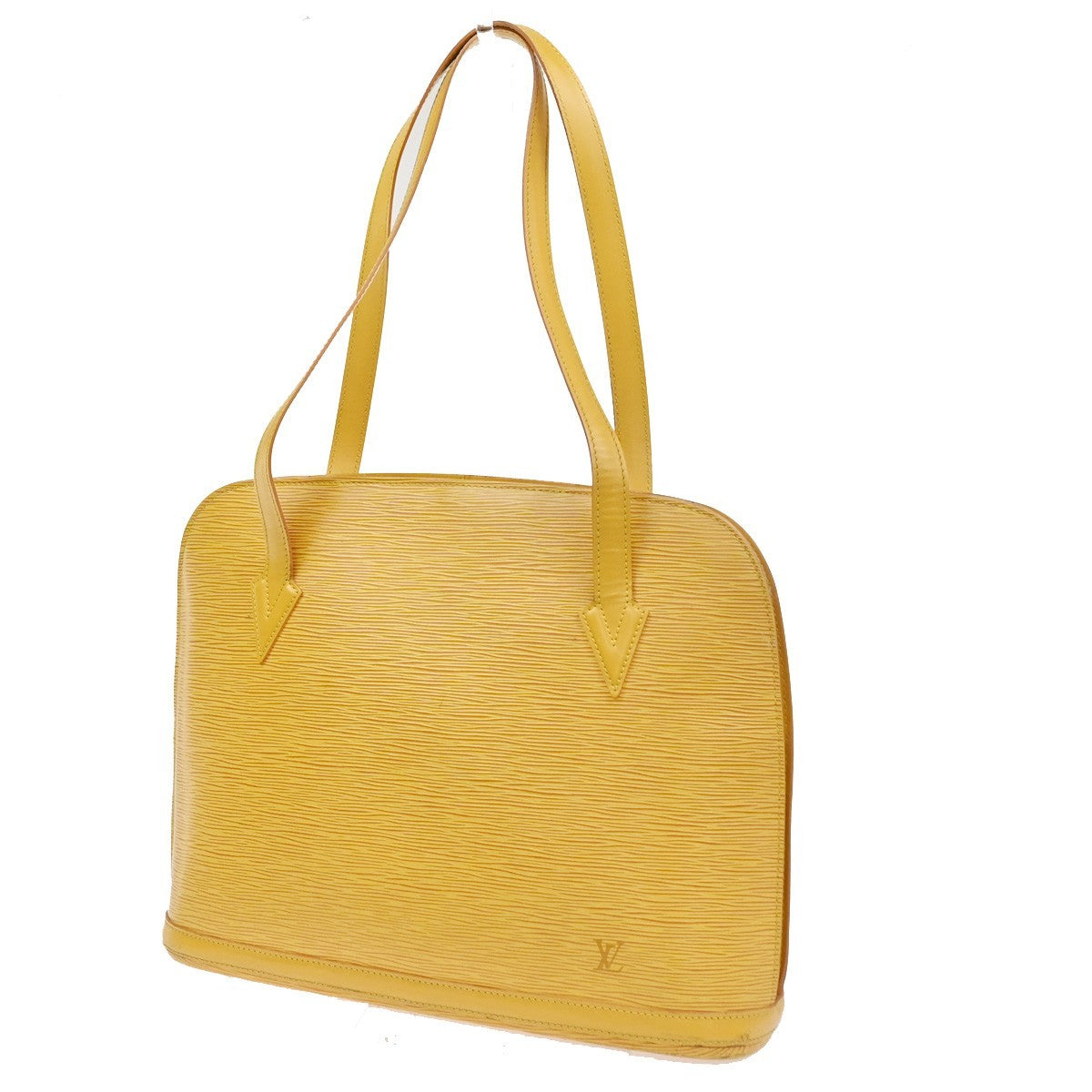 LOUIS VUITTON LV Lussac Shoulder Bag Epi Leather Yellow France M52289 36KC727