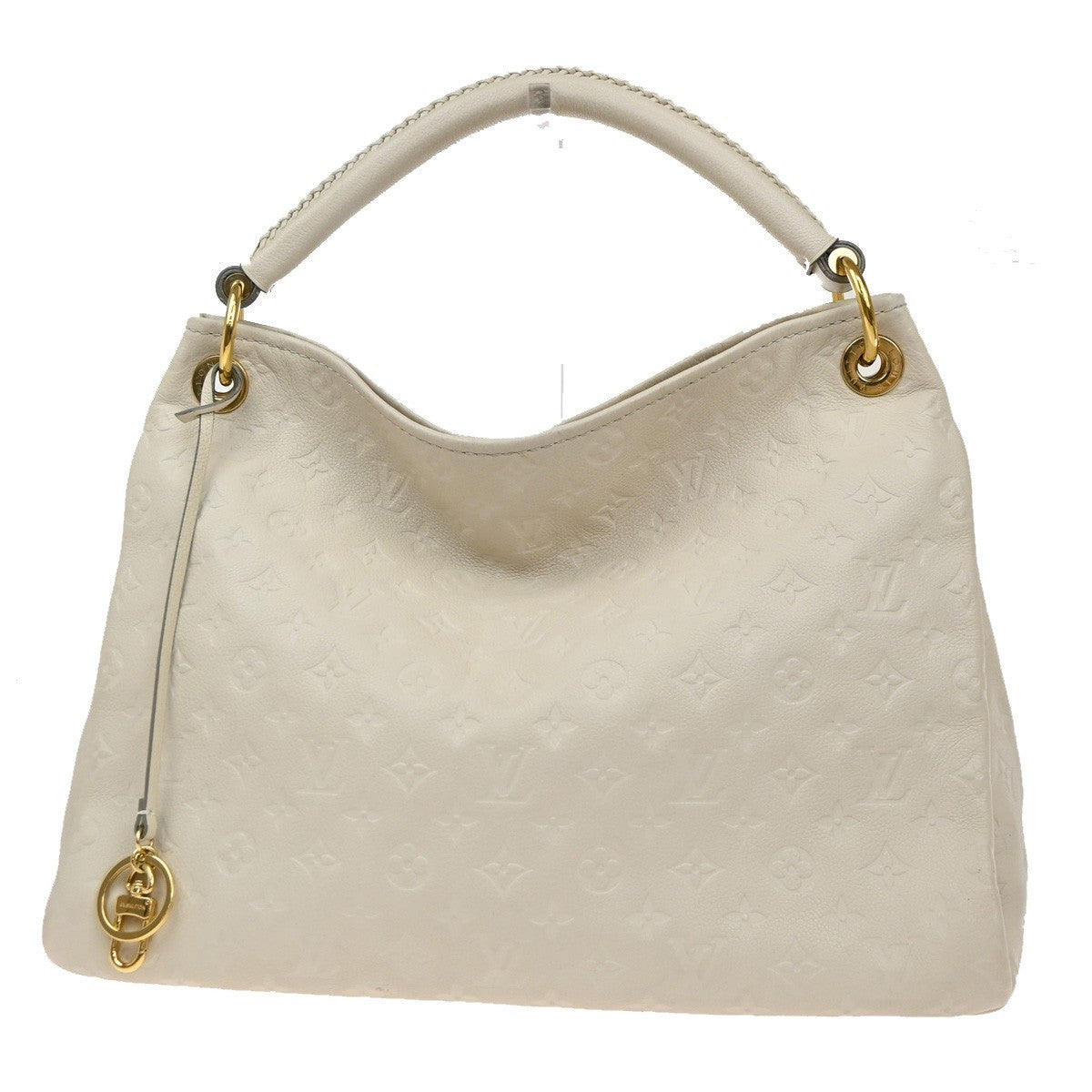 LOUIS VUITTON Artsy MM Shoulder Bag Monogram Empreinte White M93449 689RF733