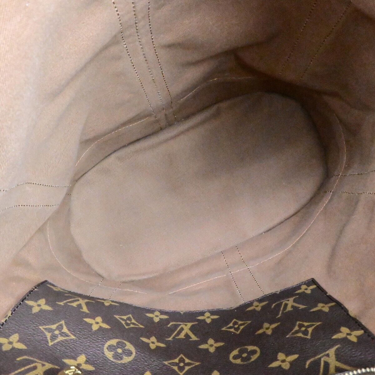 LOUIS VUITTON LV Randonnee GM Shoulder Bag Monogram Leather Brown M42244 20RK966