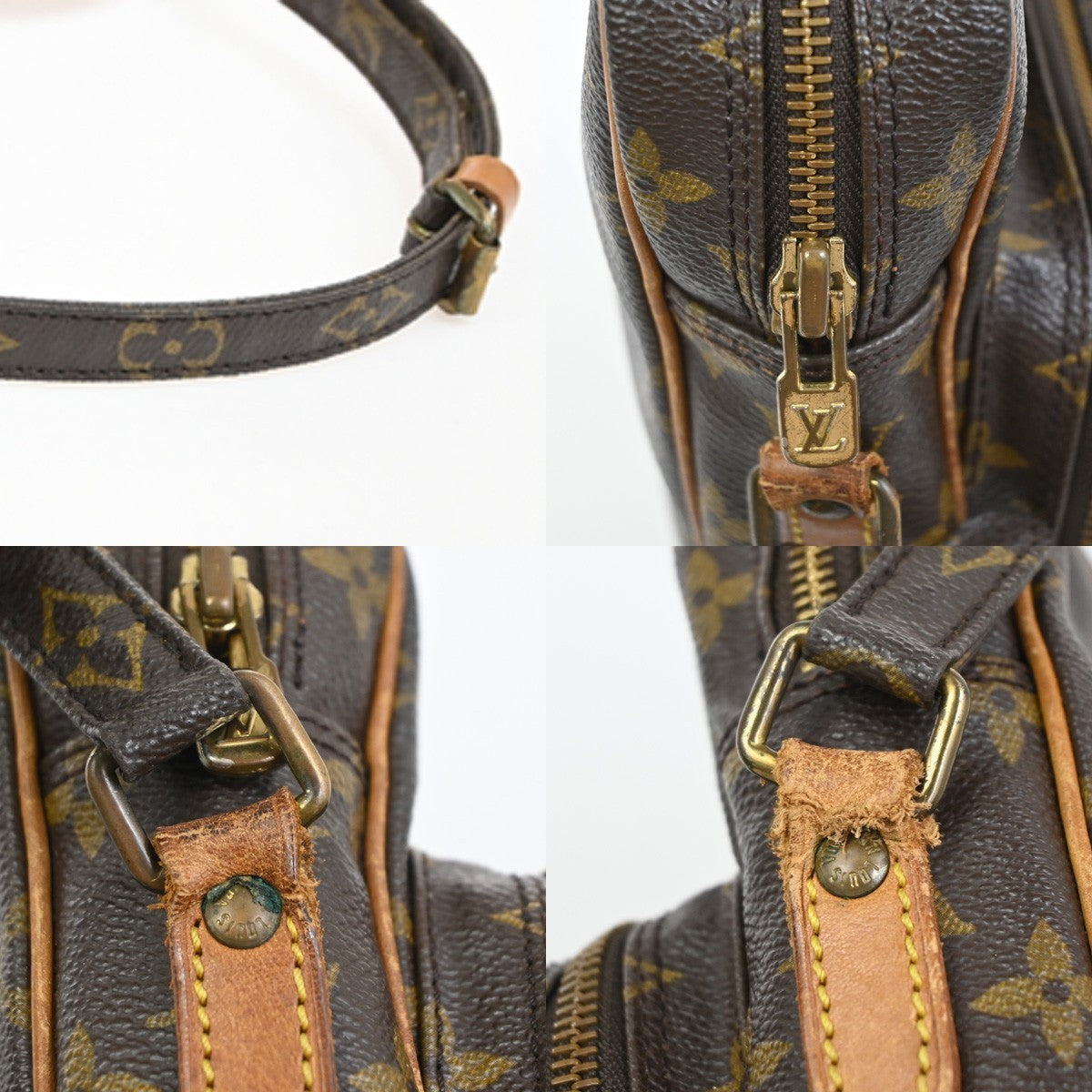 LOUIS VUITTON Amazon Crossbody Shoulder Bag Monogram Leather BN M45236 69KC647