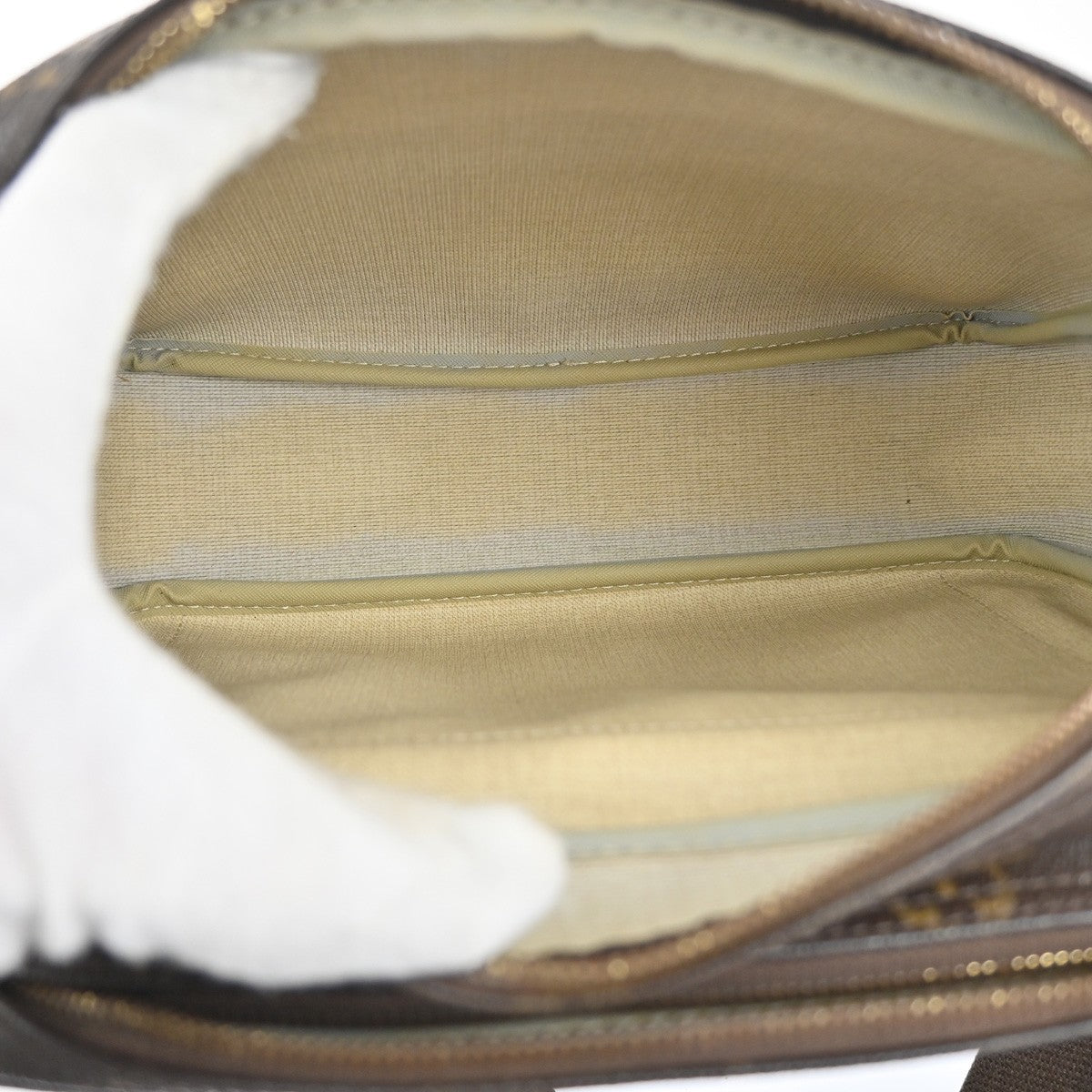 LOUIS VUITTON Reporter PM Crossbody Shoulder Bag Monogram Leather M45254 81MA044
