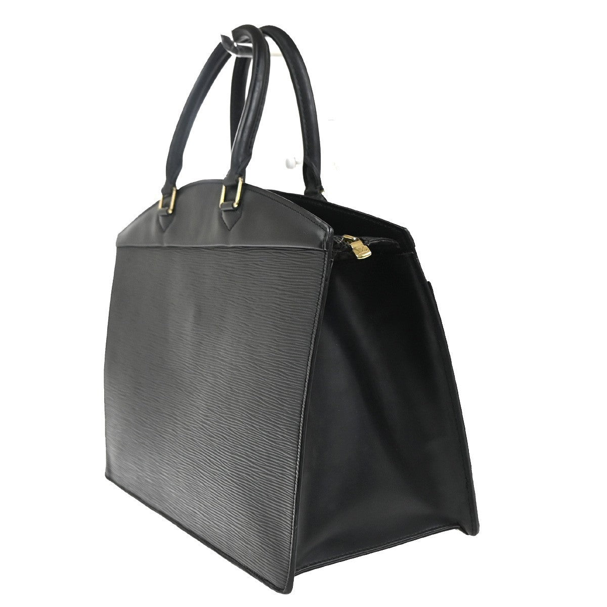 LOUIS VUITTON LV Logo Riviera Hand Bag Epi Leather Black France M48182 64KC348
