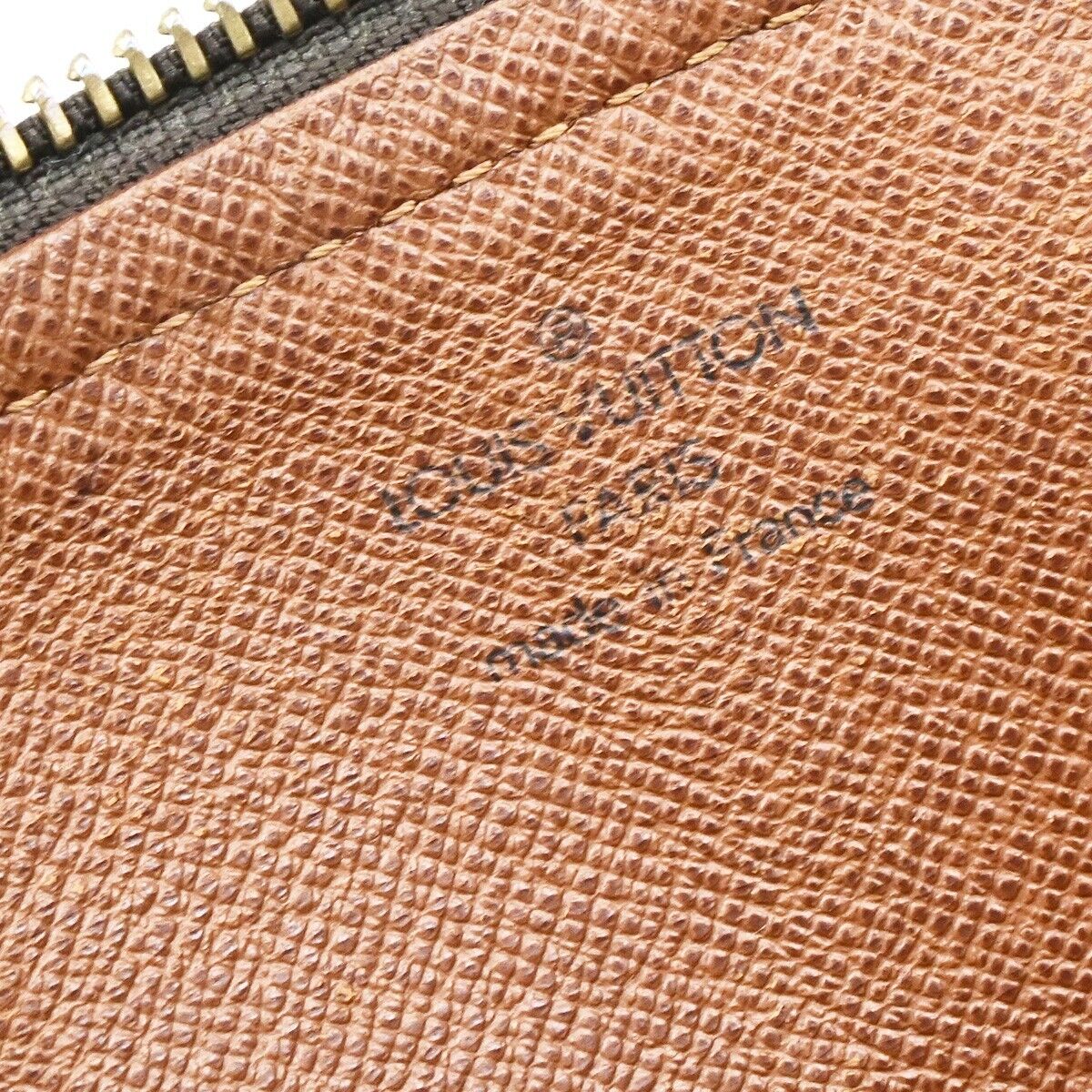 LOUIS VUITTON Logo PAPILLON 30 Hand Bag Monogram Leather Brown M51365 86ED925