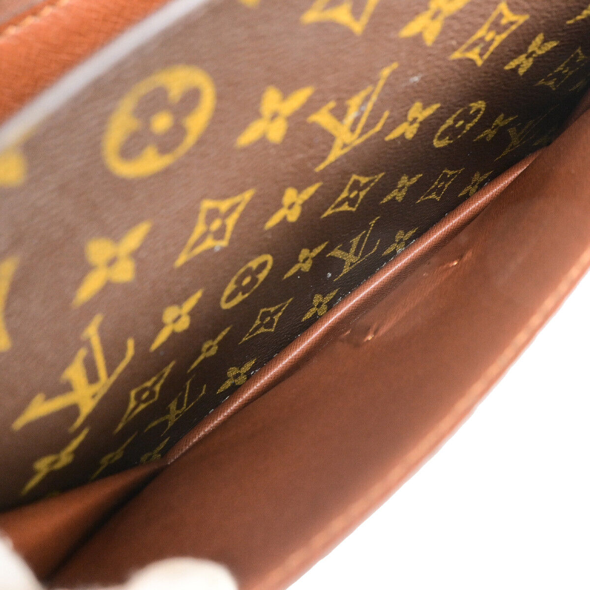 LOUIS VUITTON Monceau 28 Hand Bag Monogram Leather Brown M51185 70YG720