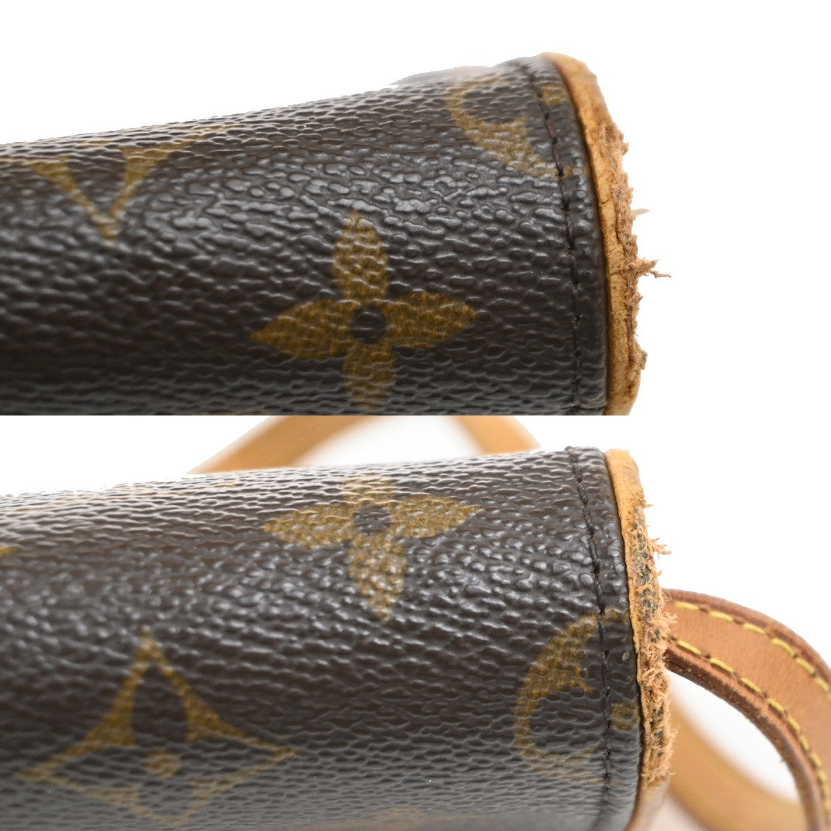 LOUIS VUITTON Pochette Twin GM 2Way Shoulder Bag Monogram Brown M51852 36MA599