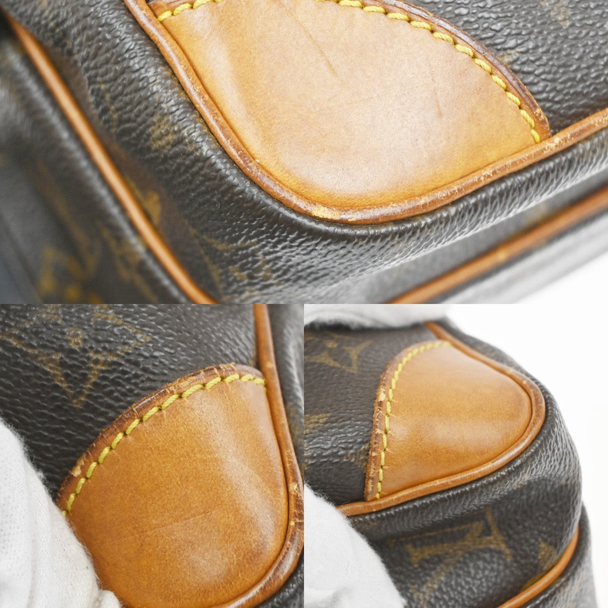 LOUIS VUITTON Amazon Crossbody Shoulder Bag Monogram Leather BN M45236 30KD040