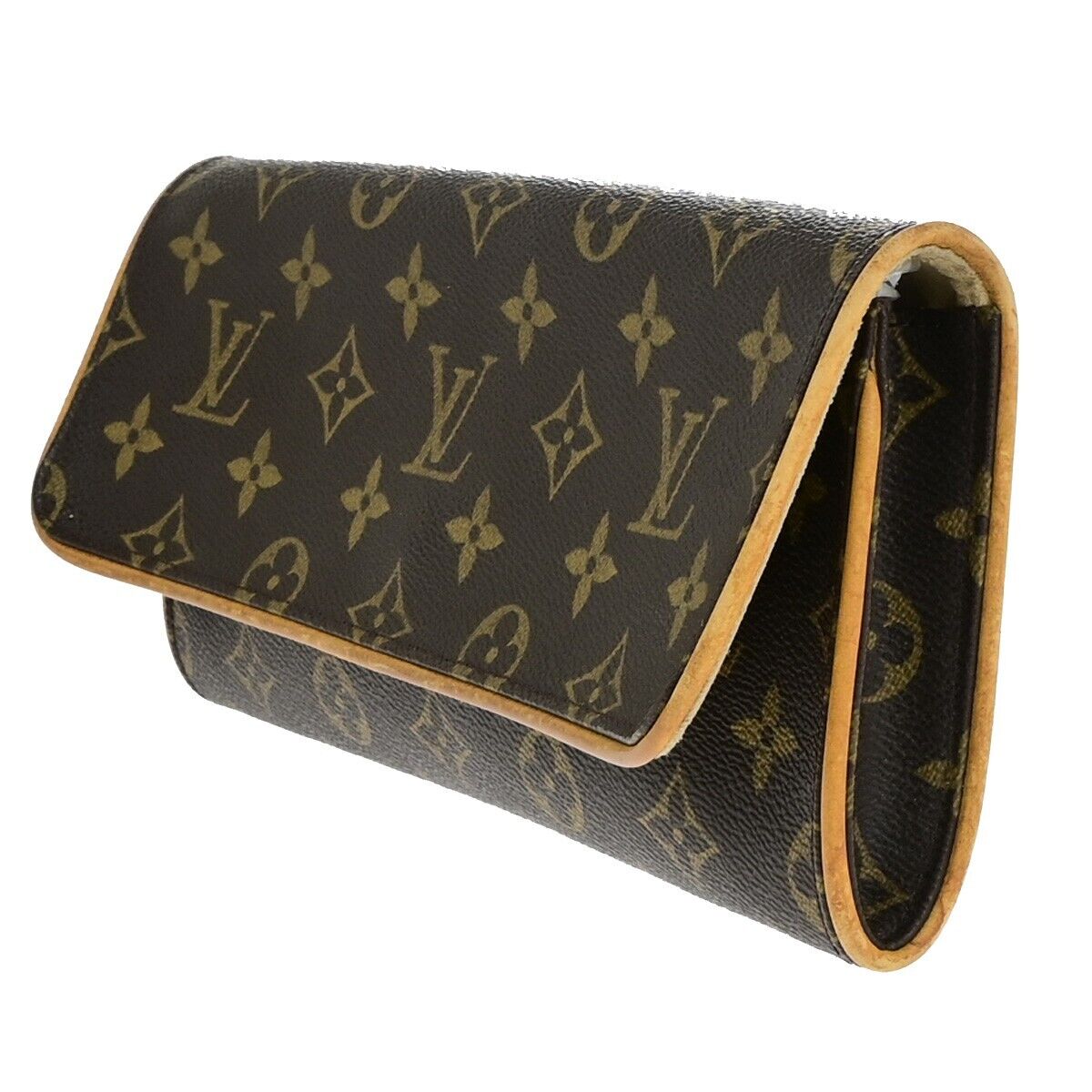 LOUIS VUITTON Pochette Twin GM 2Way Shoulder Bag Monogram Brown M51852 62EB991