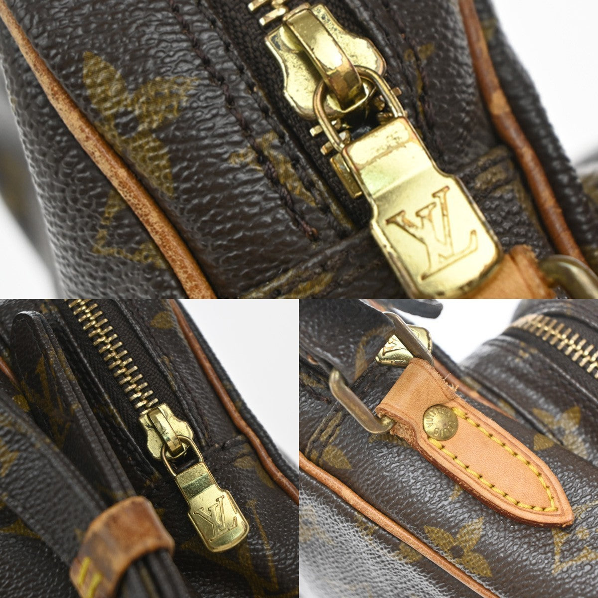 LOUIS VUITTON Amazon Crossbody Shoulder Bag Monogram Leather BN M45236 62EG304