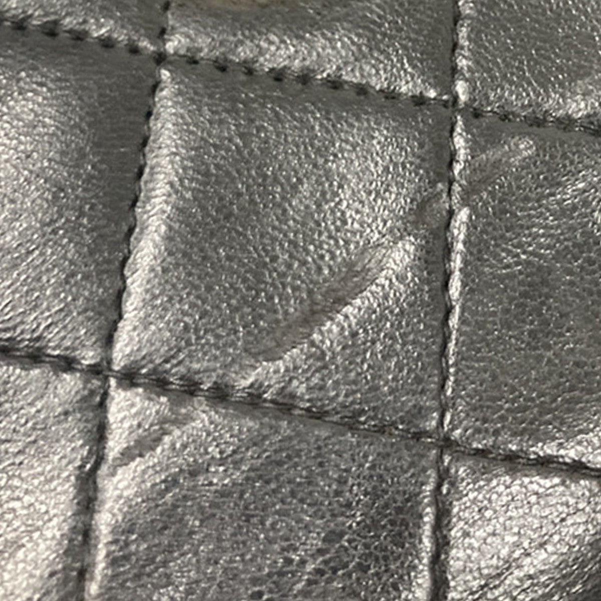 CHANEL CC Logo Mini Matelasse Chain Shoulder Bag Leather Black GHW 44RF695