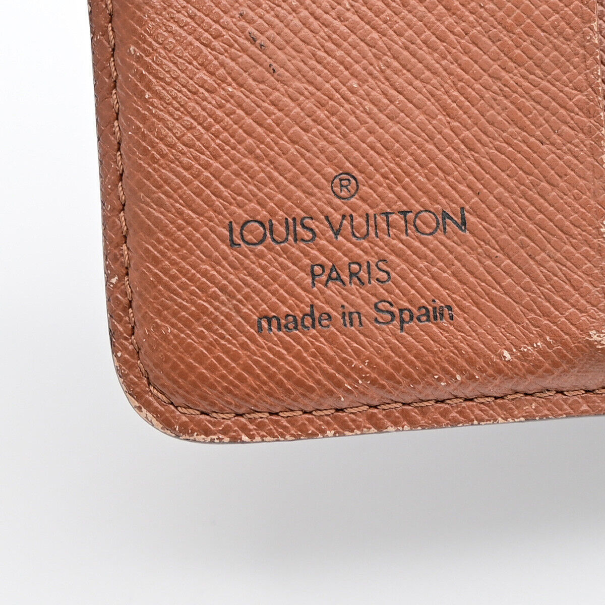 LOUIS VUITTON Compact Zip Bifold Wallet Monogram Leather Brown M61667 08YE810