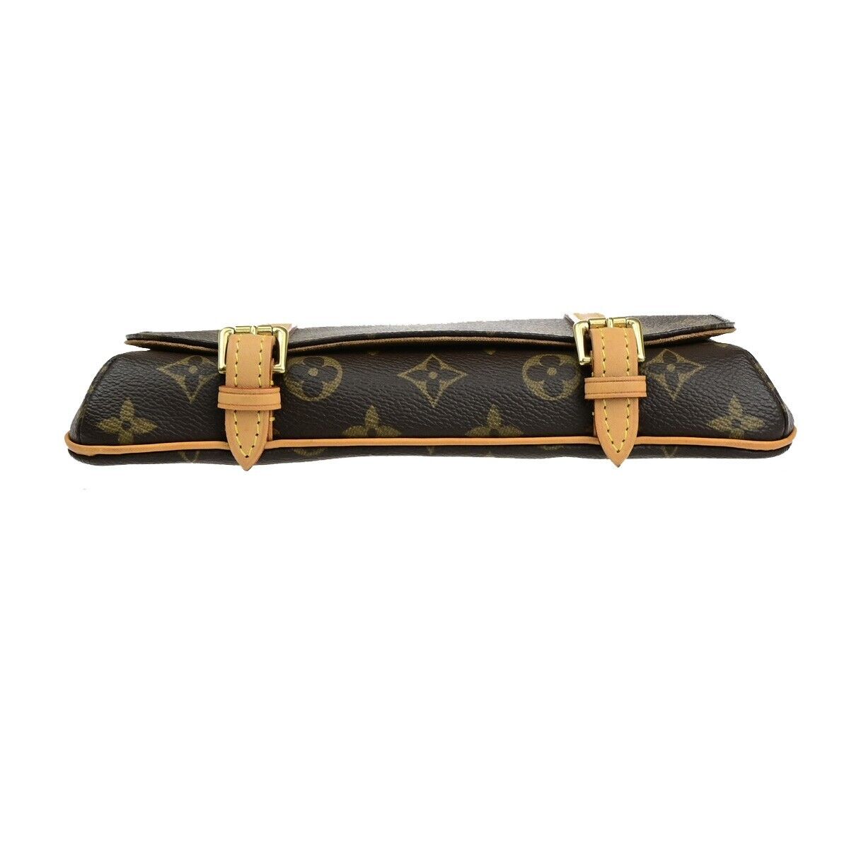 LOUIS VUITTON LV Pochette Marrell Bum Bag Monogram Leather Brown M51159 99EC185