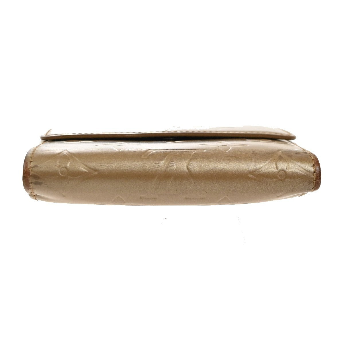LOUIS VUITTON Porte Monnaie Billets Wallet Monogram Mat Gold BE M65117 67KD037