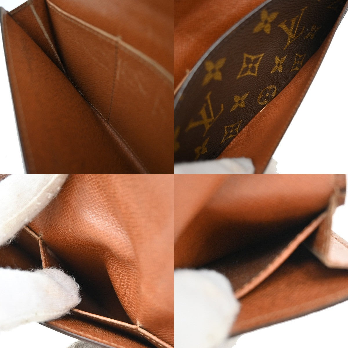 LOUIS VUITTON Yen 3 Cult Credit Long Wallet Monogram Leather M61818 05KC809