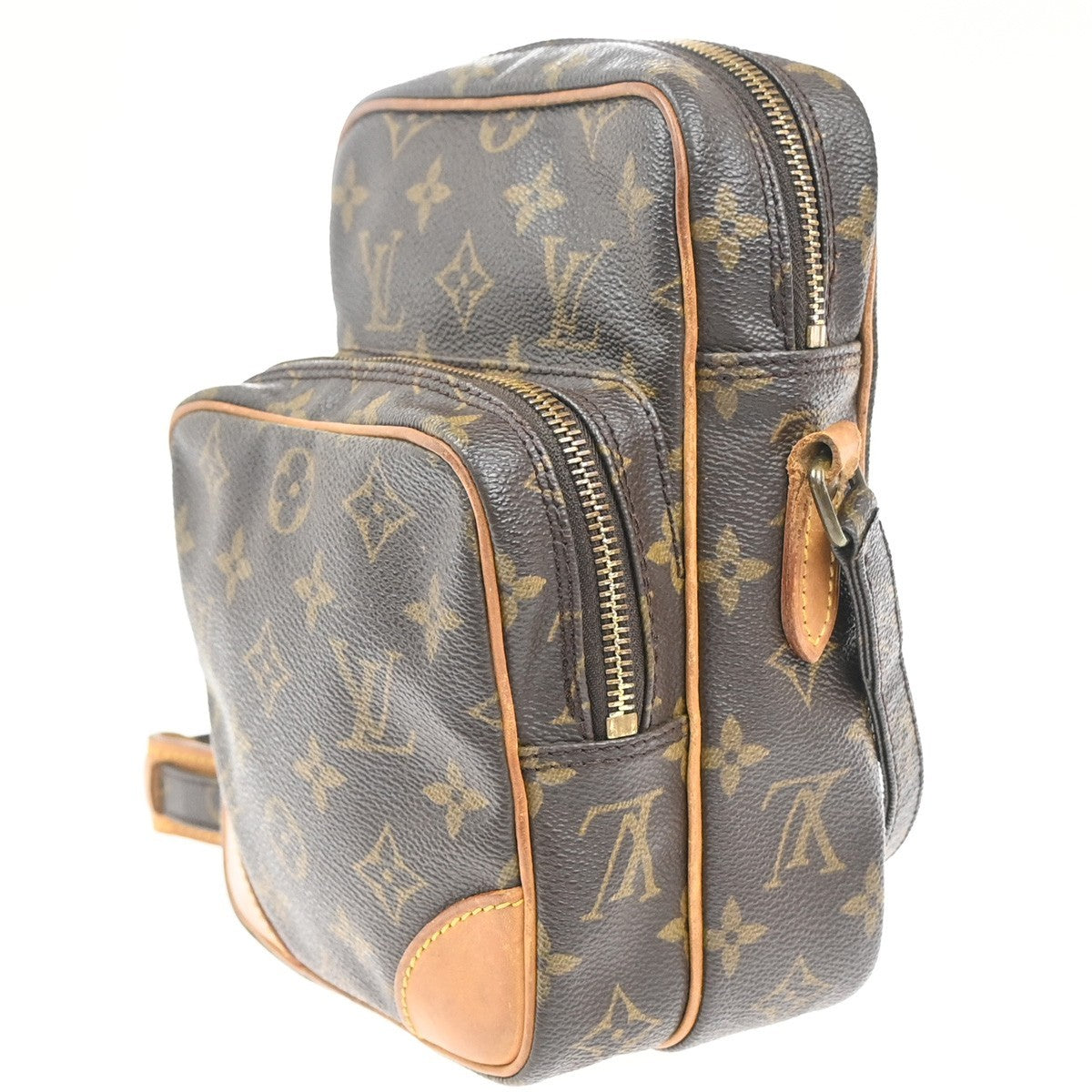 LOUIS VUITTON Amazon Crossbody Shoulder Bag Monogram Leather BN M45236 34EG393