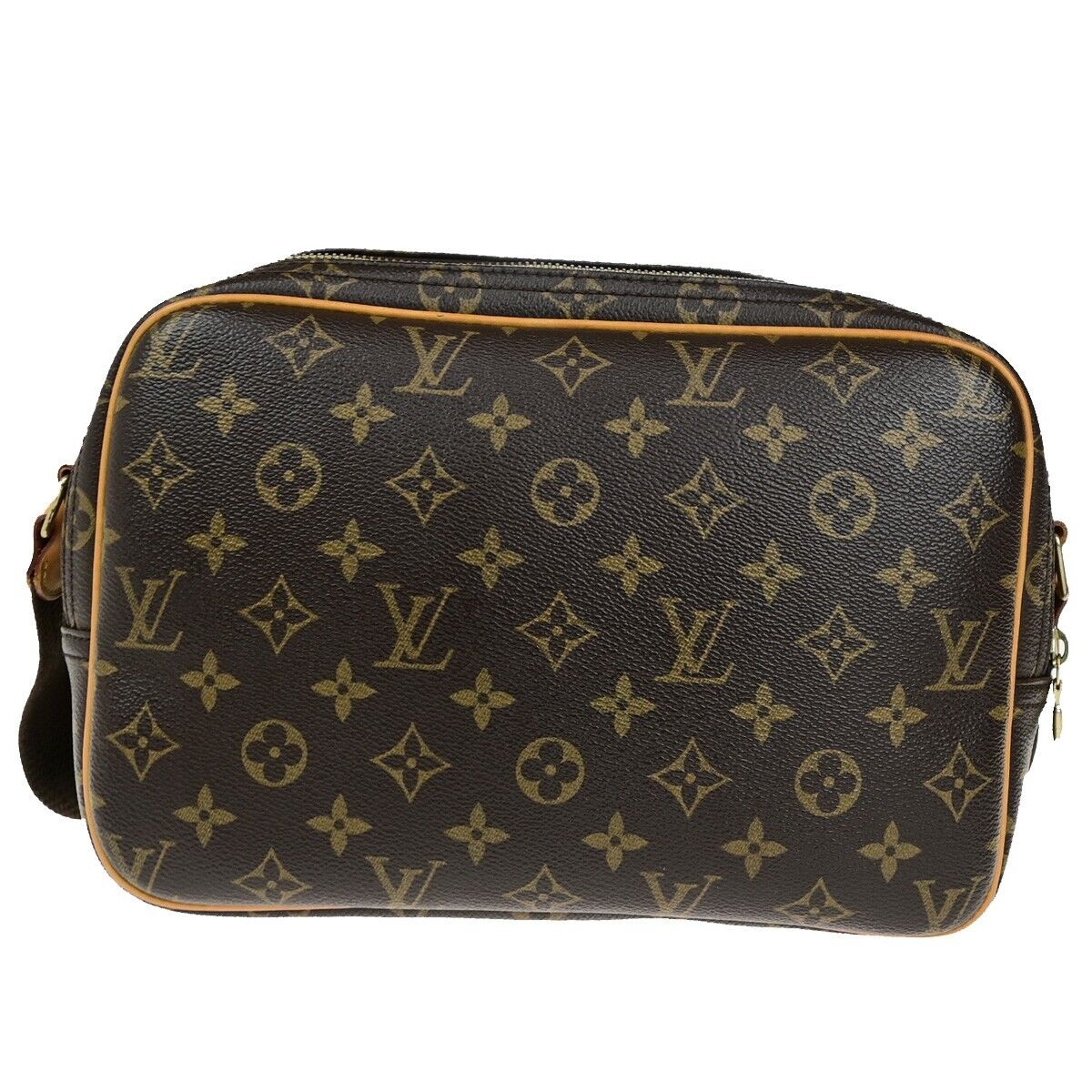 LOUIS VUITTON Reporter PM Crossbody Shoulder Bag Monogram Leather M45254 98ED258