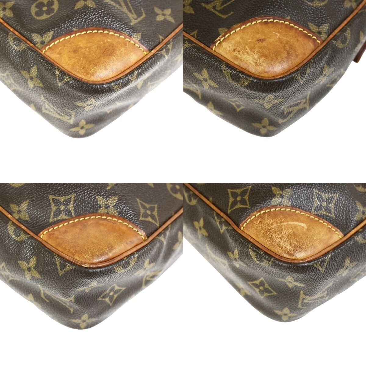 LOUIS VUITTON Trocadero 27 Shoulder Bag Monogram Leather Brown M51274 67FB198
