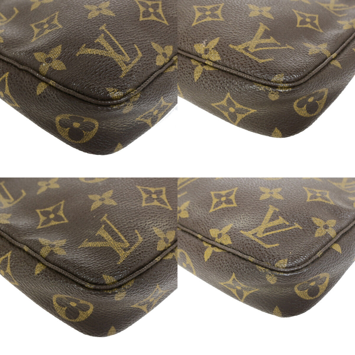 LOUIS VUITTON Pochette Accessoires Hand Bag Monogram Leather BN M51980 31YF611