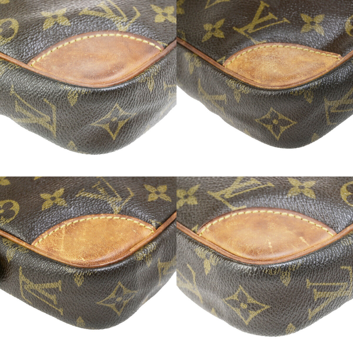 LOUIS VUITTON Marly Dragonne GM Clutch Hand Bag Monogram Brown M51825 05YG529