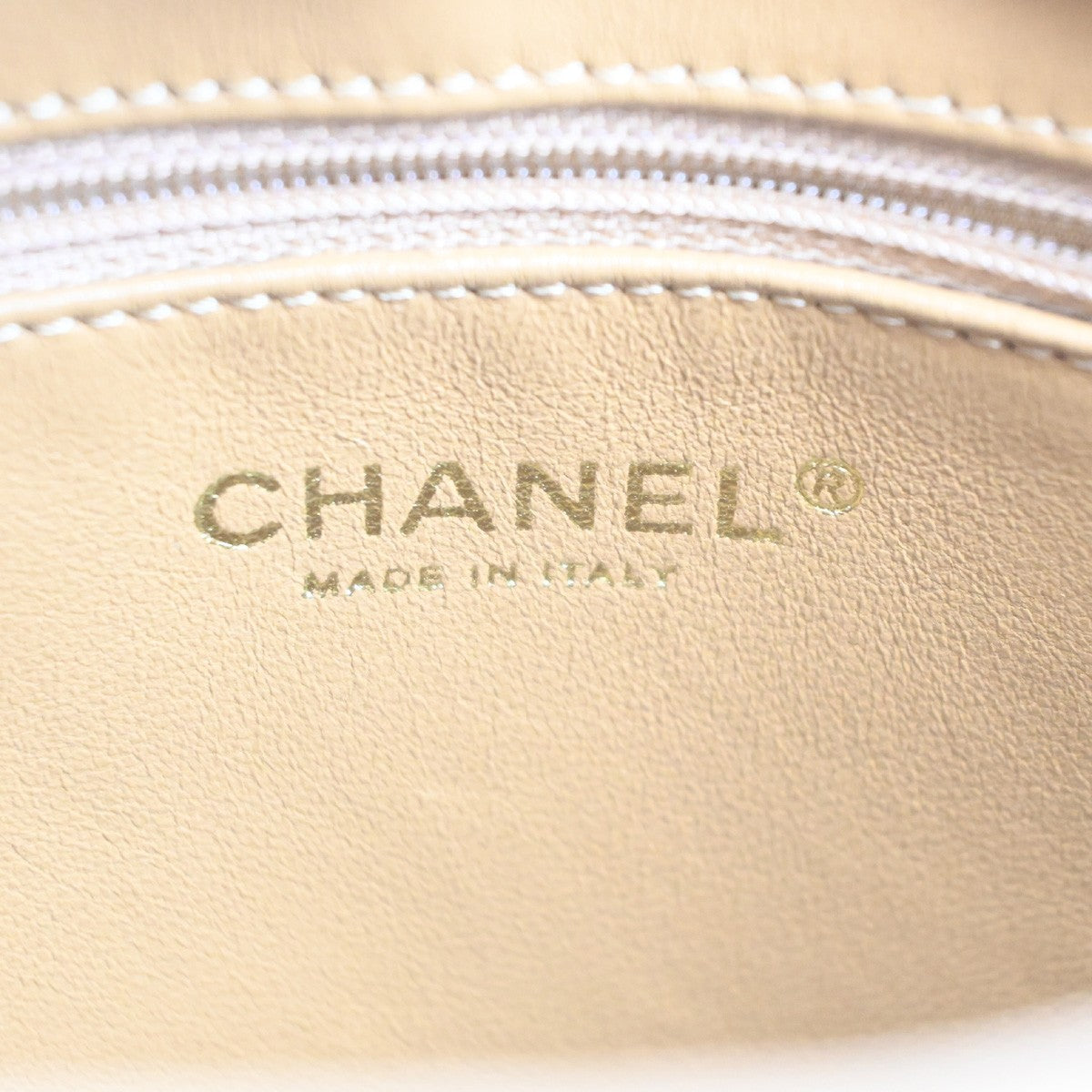 CHANEL CC Matelasse Shoulder Hand Bag Grained Calfskin Leather BE Italy 653RL760