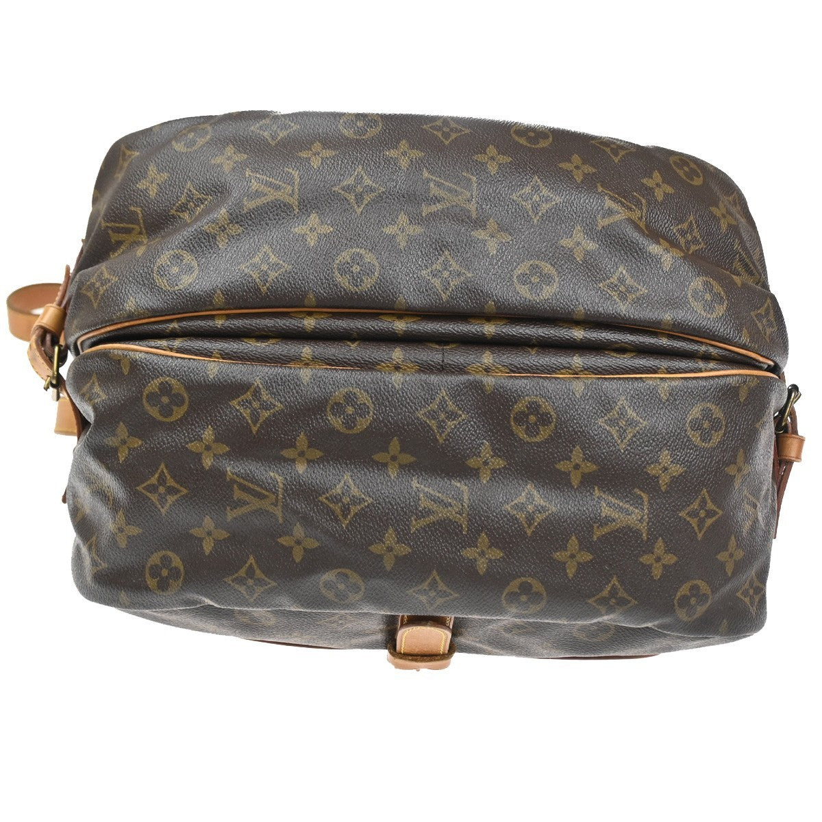 LOUIS VUITTON Saumur 35 Shoulder Bag Monogram Leather BN France M42254 72KC960