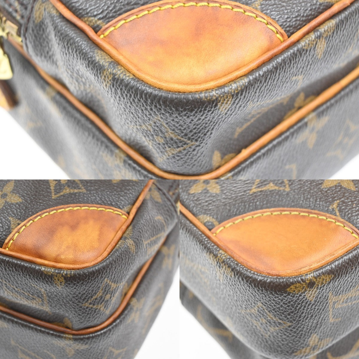 LOUIS VUITTON Amazon Crossbody Shoulder Bag Monogram Leather BN M45236 65KD039