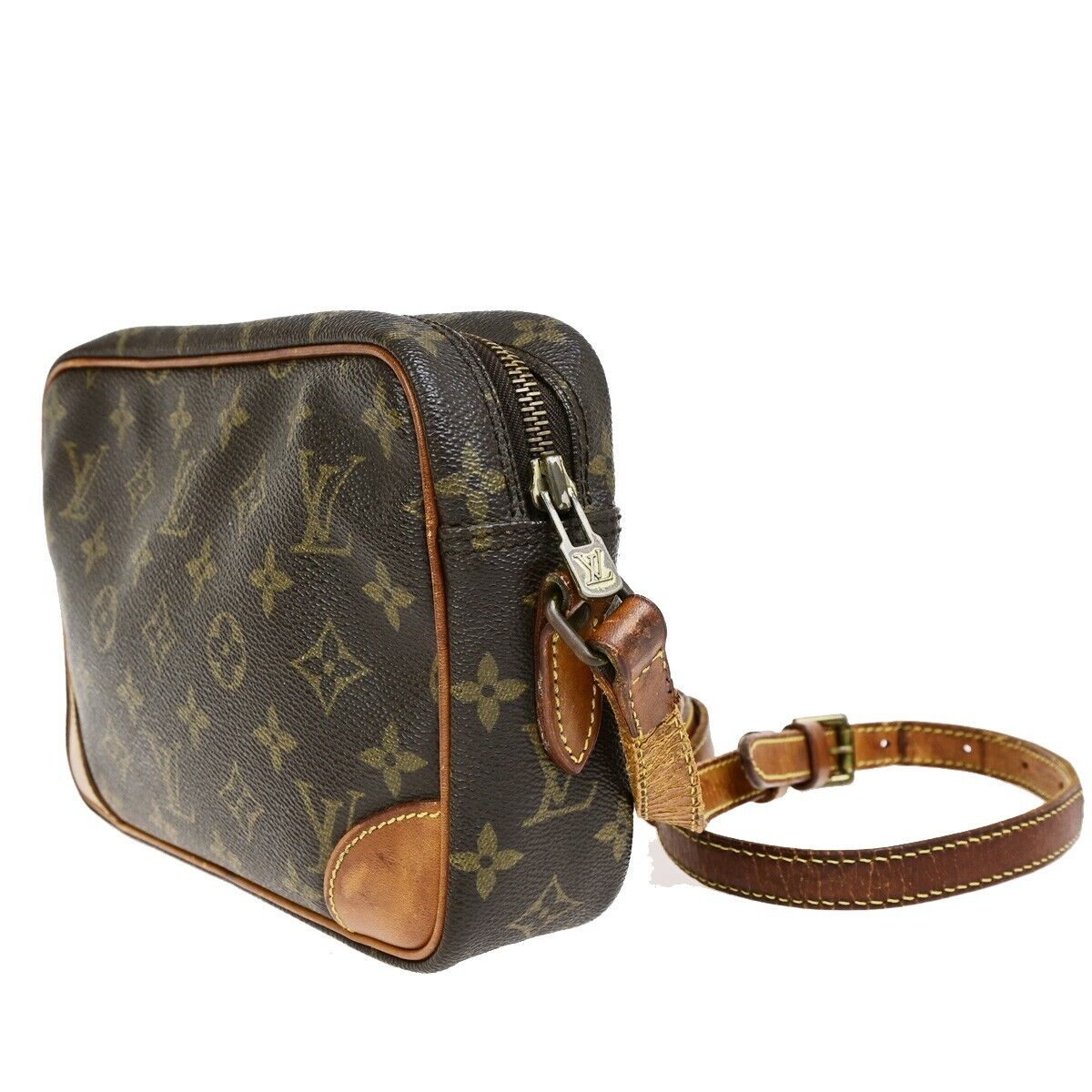 LOUIS VUITTON Trocadero 24 Shoulder Bag Monogram Leather Brown M51276 61FB197