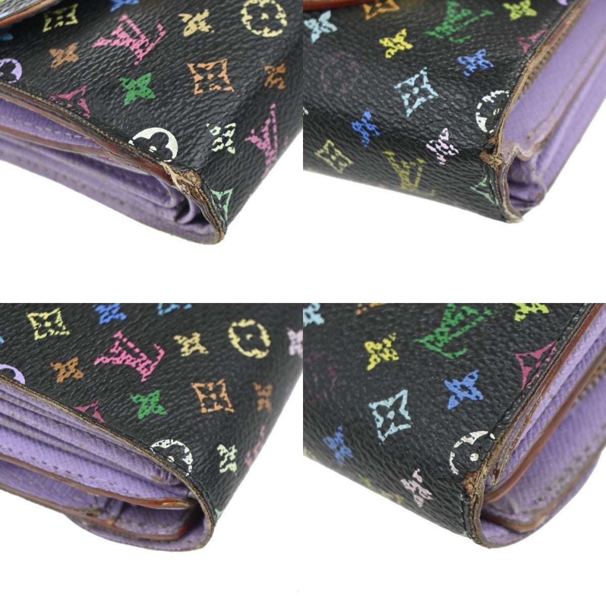 LOUIS VUITTON Portefeuille Joy Trifold Wallet Monogram Multi BK M60283 04KP335