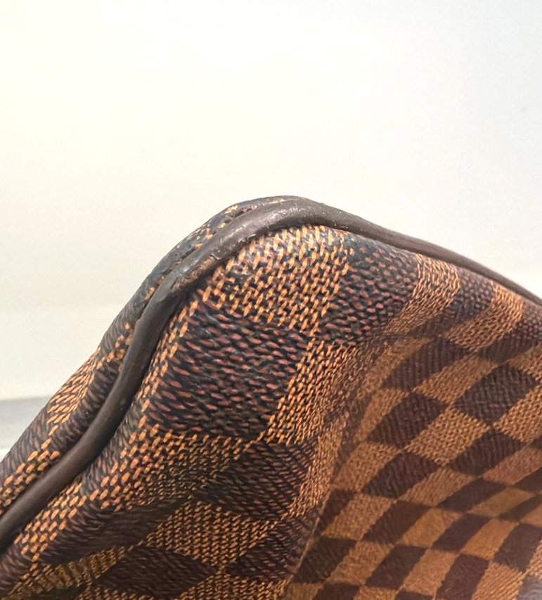 LOUIS VUITTON Pochette Plate Brooklyn Shoulder Bag Damier Brown N41100 11YJ127