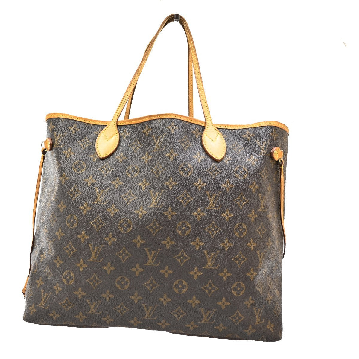 LOUIS VUITTON Neverfull GM Shoulder Tote Bag Monogram Leather BN M40157 58TA034