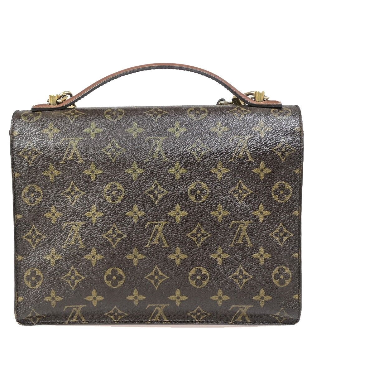 LOUIS VUITTON Monceau 28 2Way Shoulder Hand Bag Monogram Leather M51185 82EC593