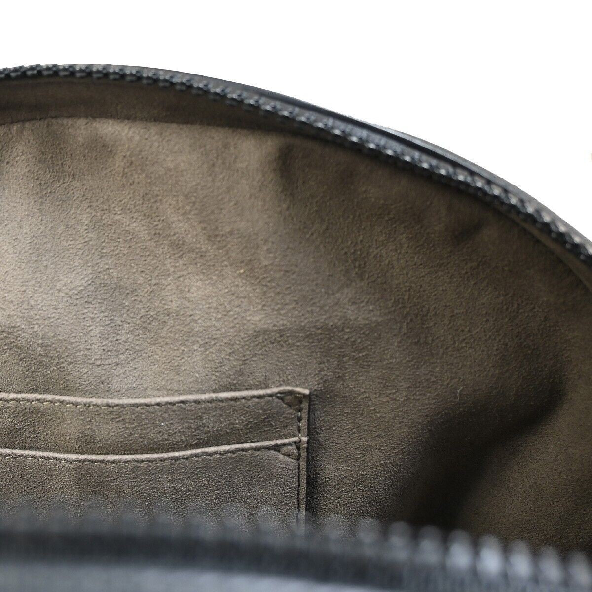 GUCCI GG Supreme Backpack Canvas Leather  Black Brown Ebony Italy 631RF133