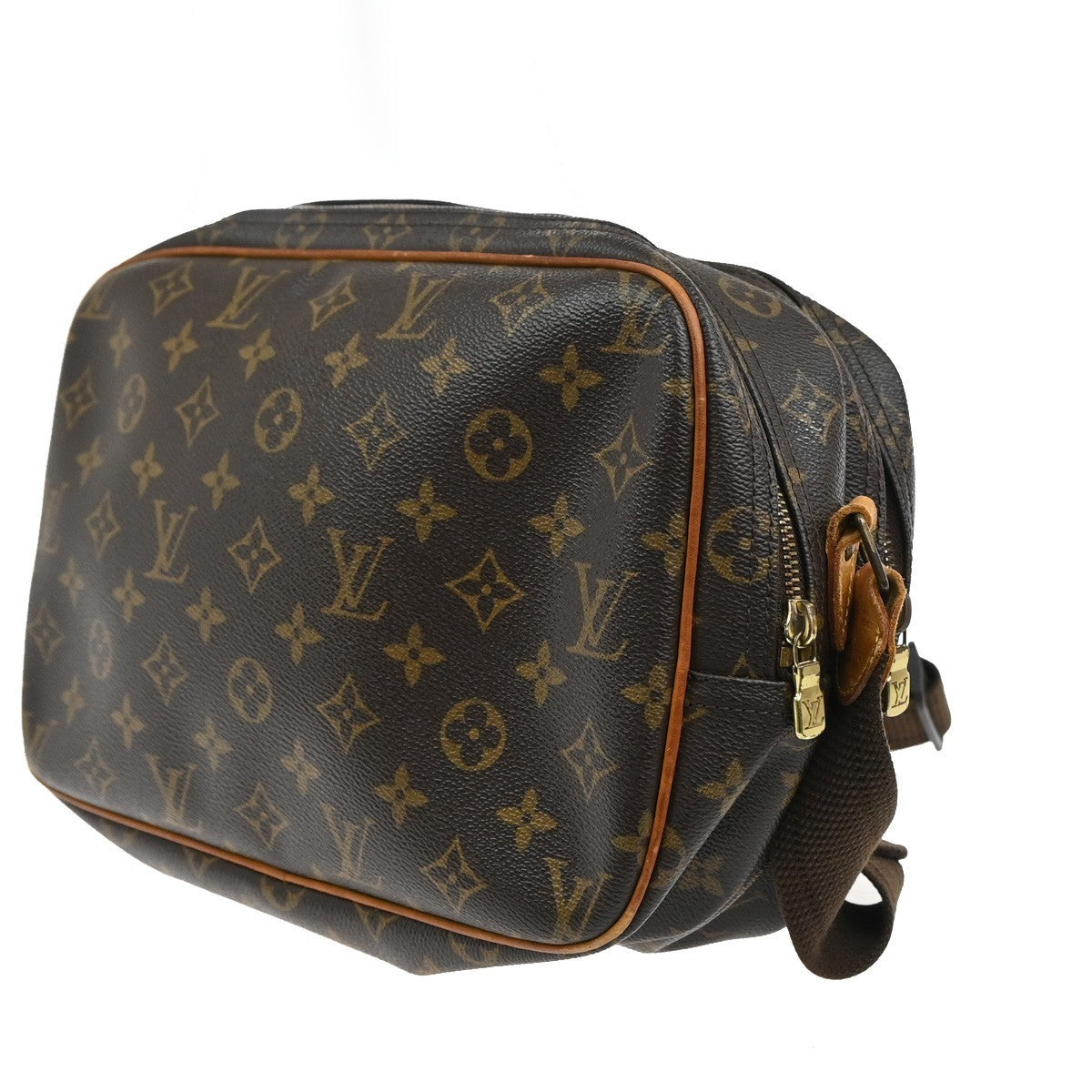 LOUIS VUITTON Reporter PM Crossbody Shoulder Bag Monogram Leather M45254 81MA044