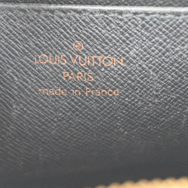 LOUIS VUITTON LV Pochette Homme Clutch Hand Bag Epi Leather Black M52522 02KC139